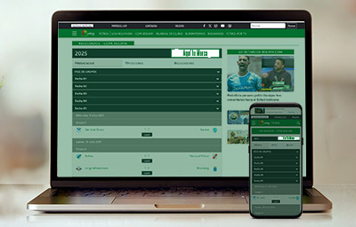 Ejemplo de tablas deportivas